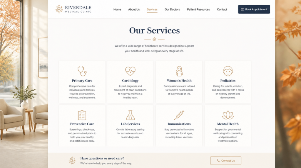 magnific a clinic website screensh 3G9T8klREY